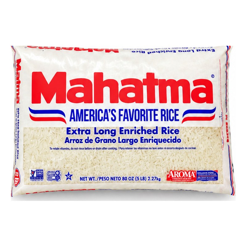 Mahatma Extra Long Enriched Rice 5 lb