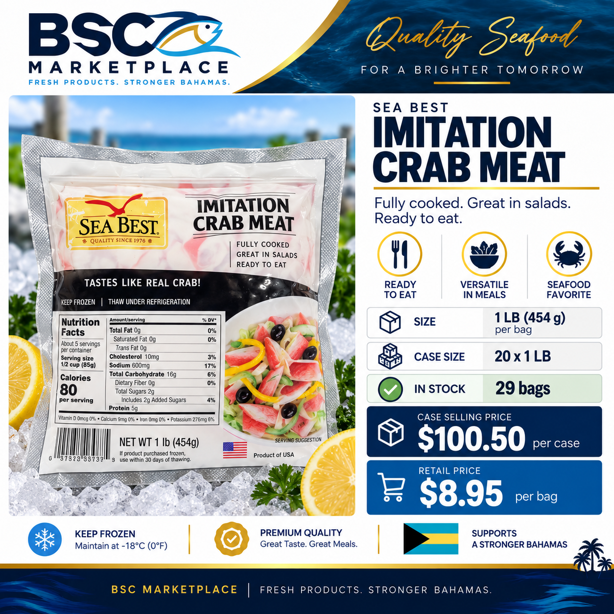 Sea Best Imitation Crab Meat